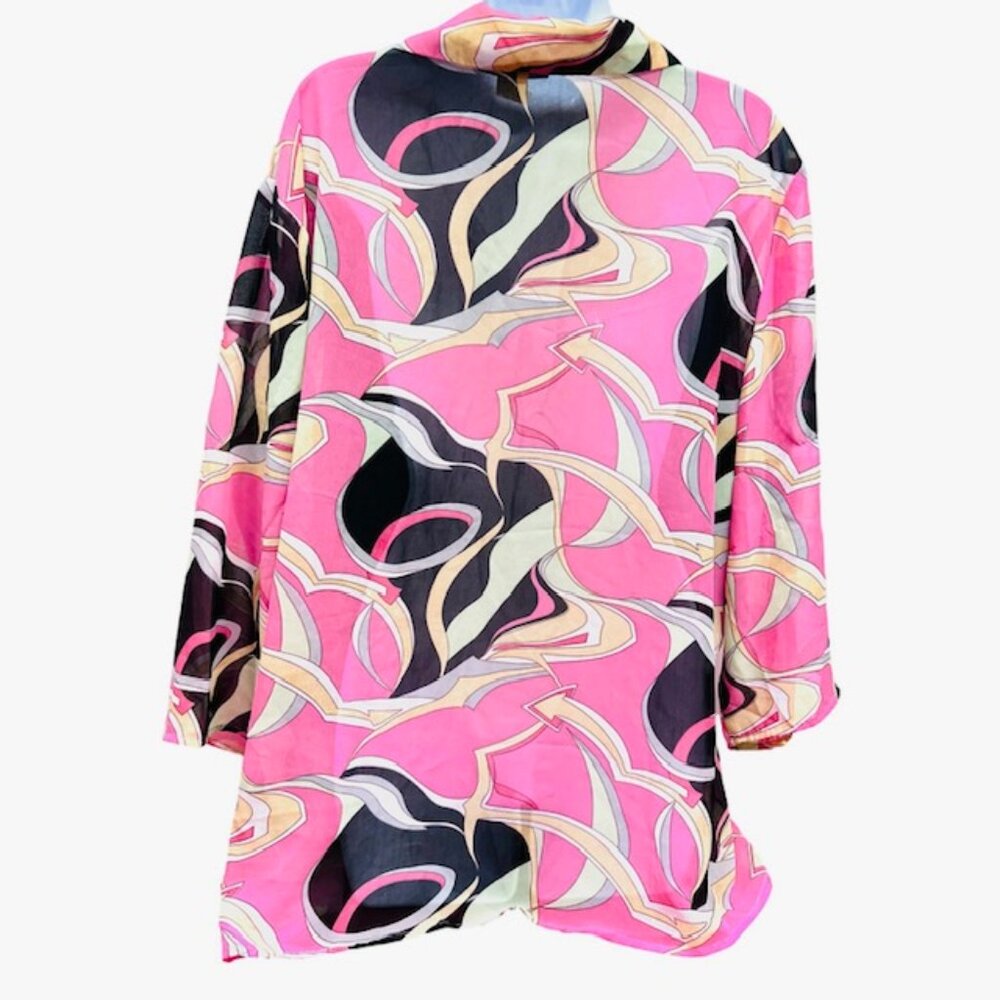 4 Blouses Size 22/24: Lane Bryant-Avenue-Alyn Paige Flora Long Sleeve(#55 - Picture 6 of 15